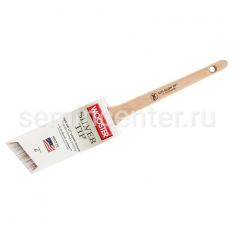 Кисть малярная скошенная Wooster SILVER TIP®